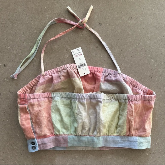 Anthropologie Halter Top Linen - Picture 2 of 8